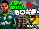 Novo Bomba Patch 2024 para celular, modificado com o estilo da Seleção Brasileira e com o talentoso jogador Endrick na capa